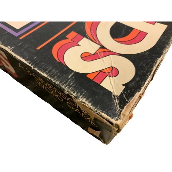 Upwards Board Game 3-D Word Strategy 1983 Milton Bradley Complete - Picture 8 of 10